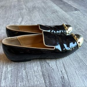 Tatoosh Flats Oxford Black Gold Size 38